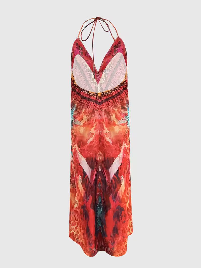 Bohemian Halter Dress