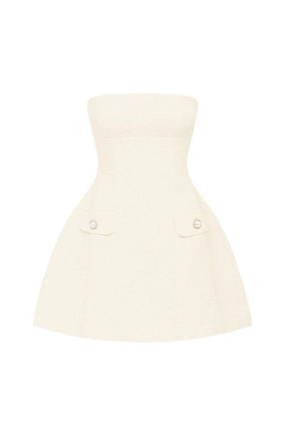 Ivory Mini Dress