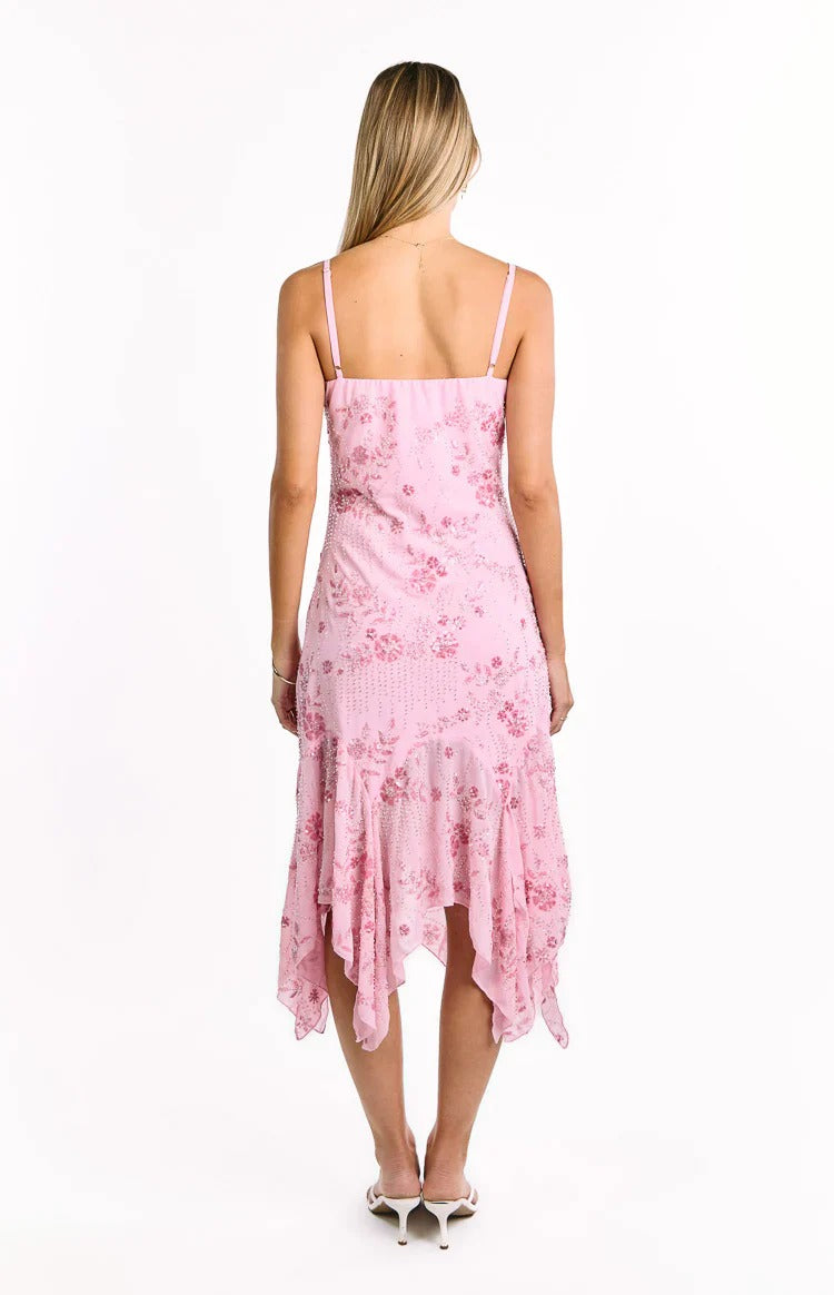 Sequin Midi Dress