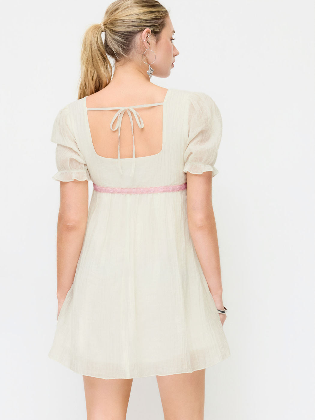 Milkmaid Mini Dress