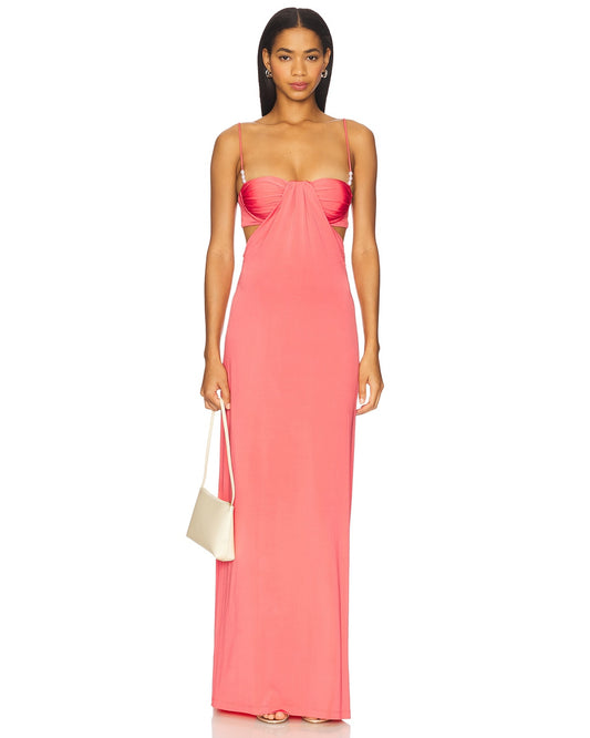 Coral Samantha Gown