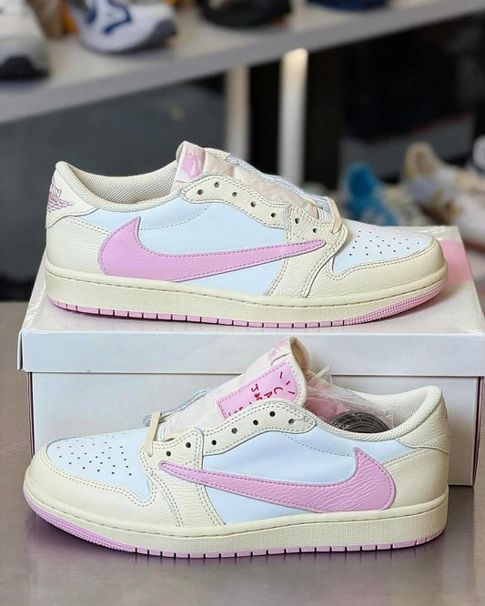 Travis Scott x Jordan 1 Shy Pink