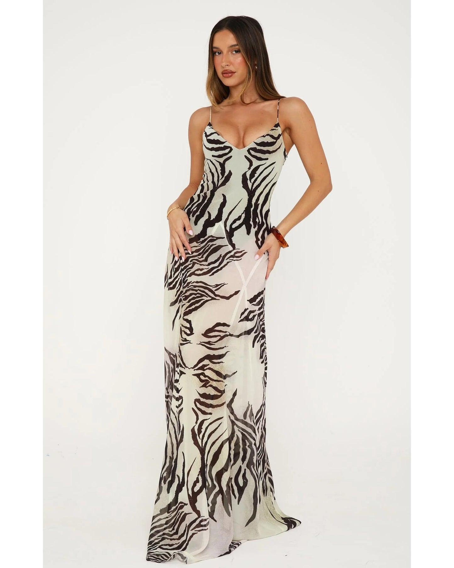 Opaque Maxi Dress