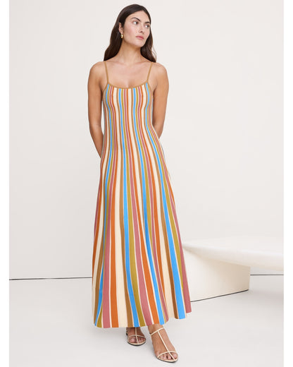 Stripe Maxi Dress
