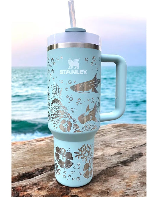 Whale Shark 40 Oz Tumbler