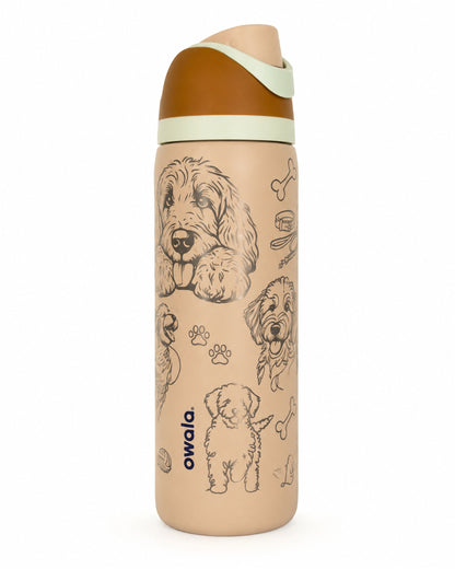 Doodles Paw 32 Oz FreeSip
