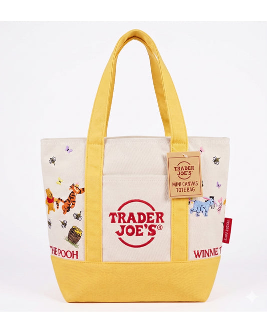 Trader Joe's Pooh Tote Bag
