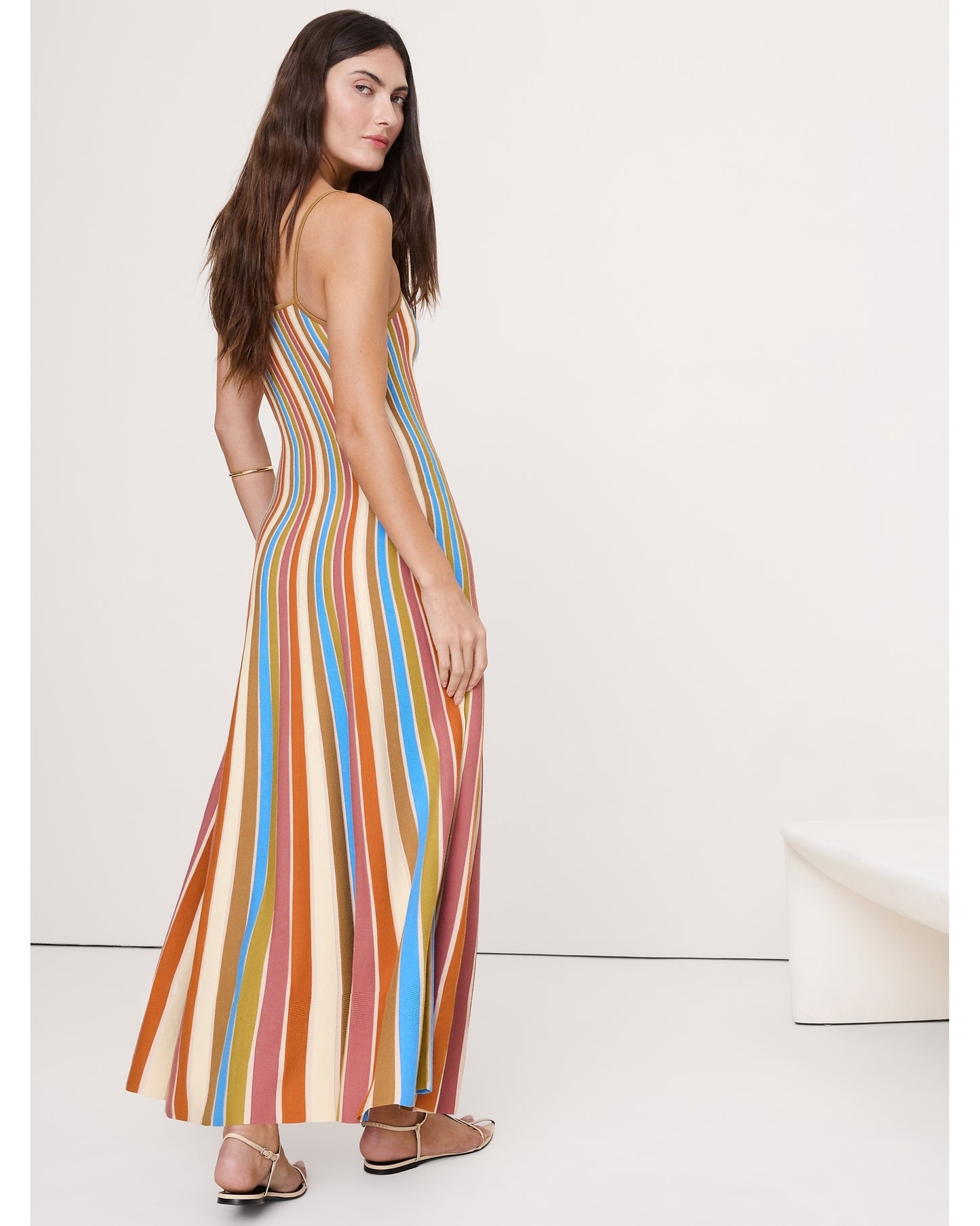 Stripe Maxi Dress