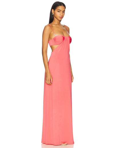 Coral Samantha Gown