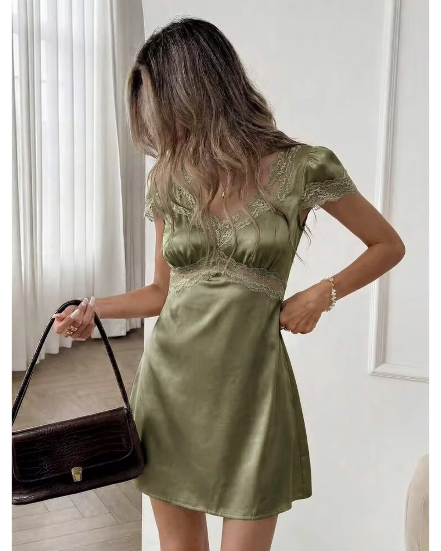 Lune Lace Mini Dress