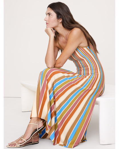 Stripe Maxi Dress
