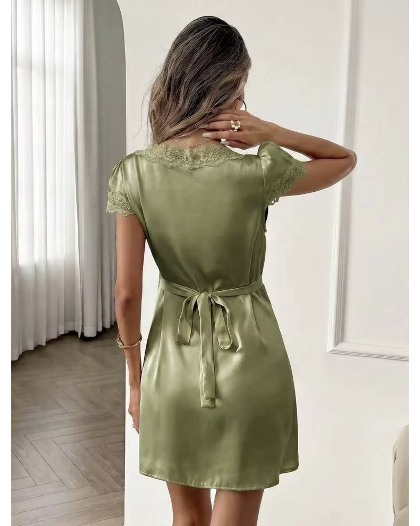 Lune Lace Mini Dress