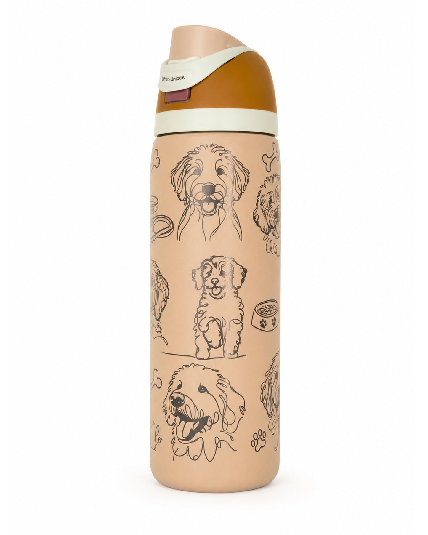 Doodles Paw 32 Oz FreeSip
