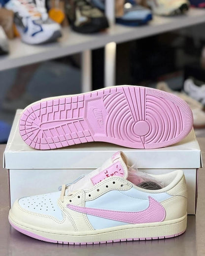 Travis Scott x Jordan 1 Shy Pink