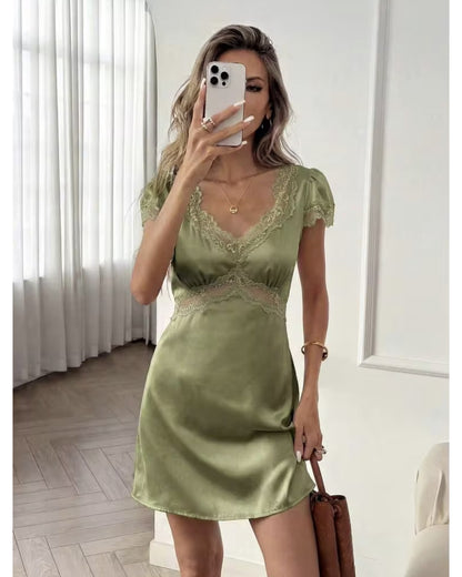 Lune Lace Mini Dress