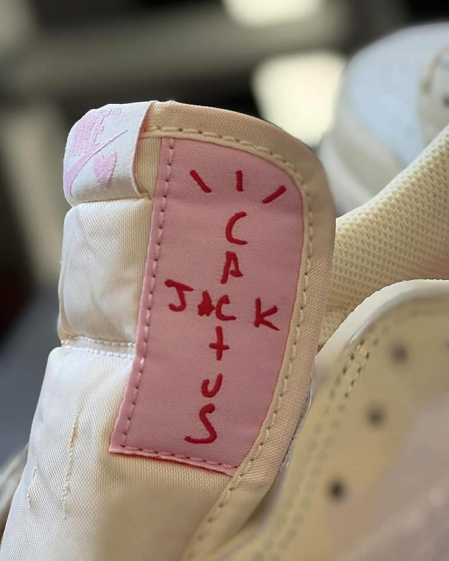 Travis Scott x Jordan 1 Shy Pink