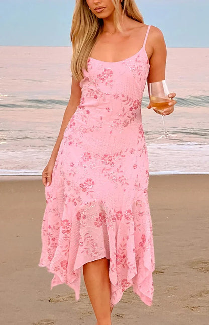 Sequin Midi Dress